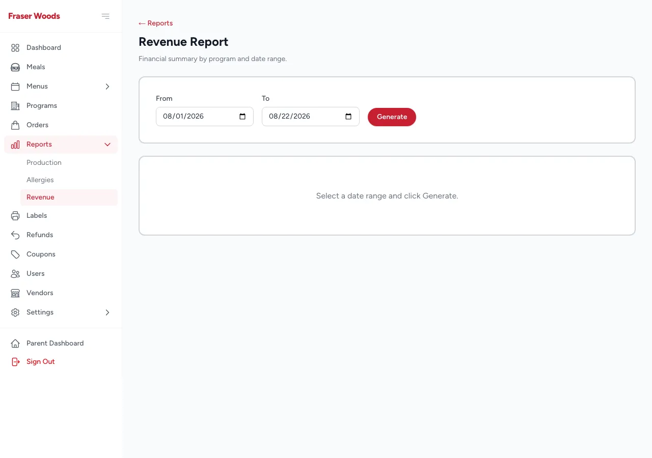 The revenue report